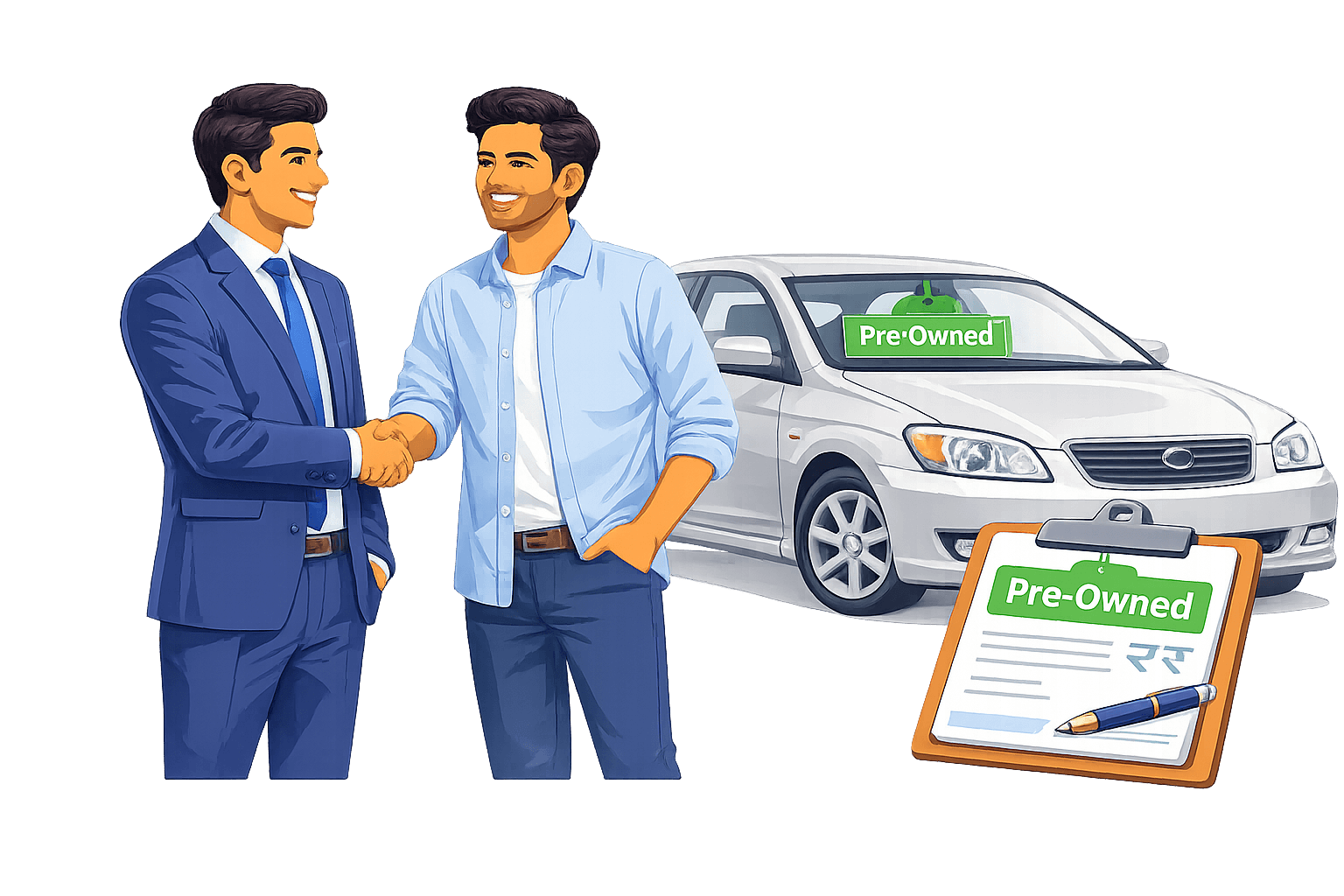 Used Car Loan illustration